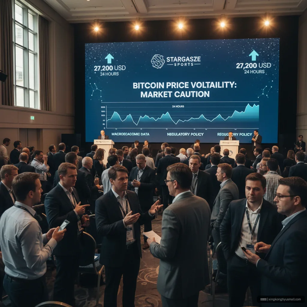星空体育 - 比特币价格在24小时内大幅波动，市场情绪趋于谨慎 配图1