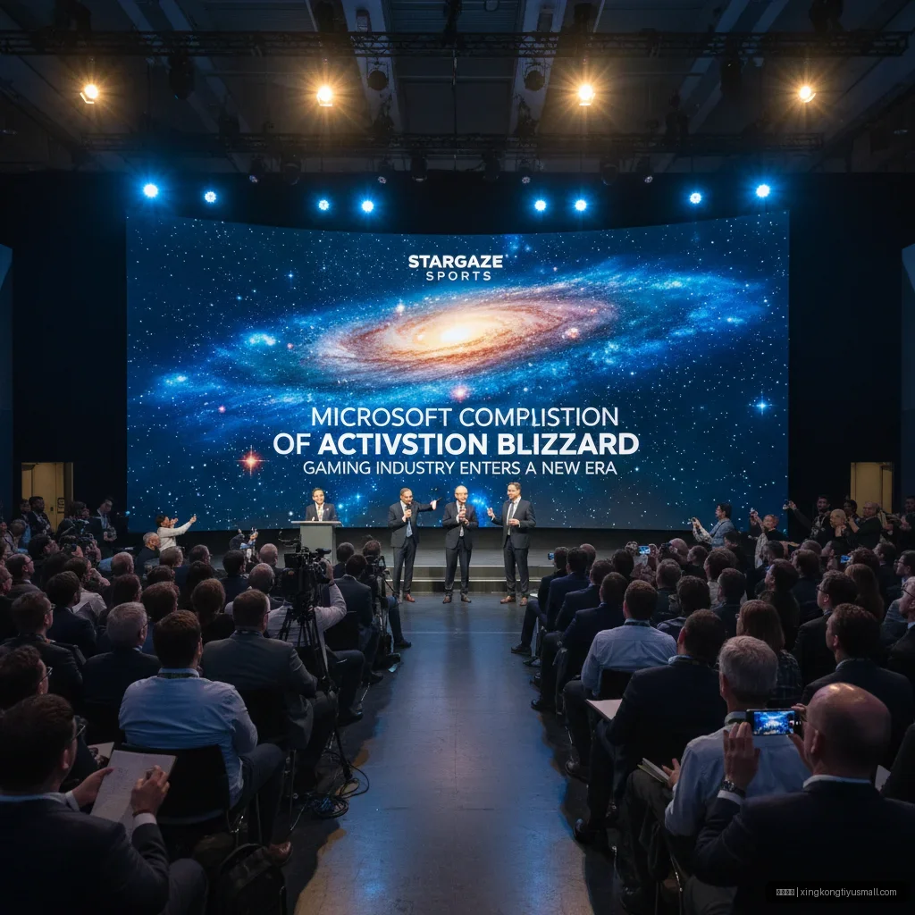 星空体育 - 微软完成天价收购动视暴雪，游戏行业迎新纪元 配图1